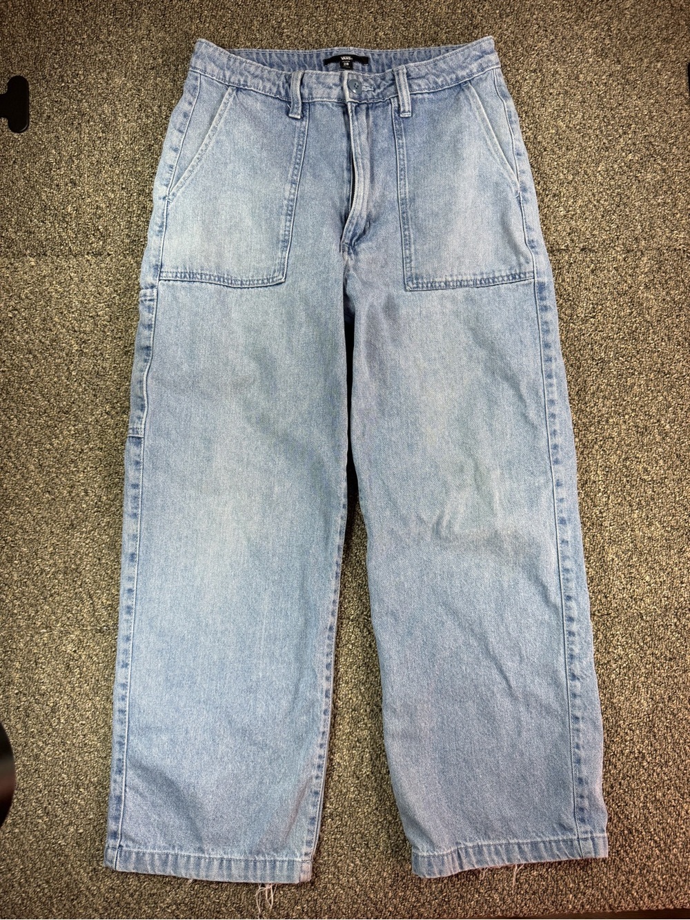 Vans Light Blue Relaxed Fit Men's Jeans